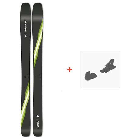 Ski Movement Go 90 Jr 2024 + Fixations de ski