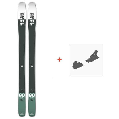 Ski Movement Go 90 Ti 2022 + Fixations de ski