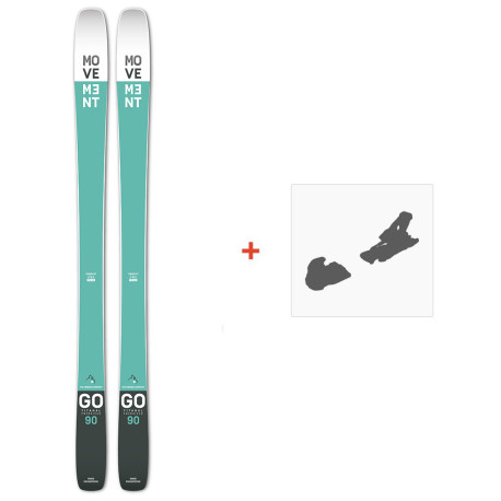 Ski Movement Go 90 Ti W 2022 + Fixations de ski