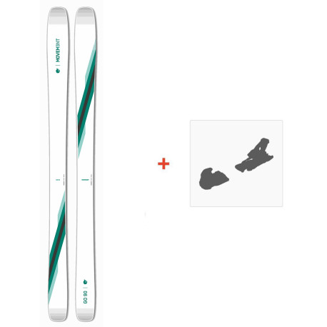 Ski Movement Go 90 W Ti 2024 + Fixations de ski