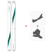 Ski Movement Go 90 W Ti 2024 + Touring Ski Bindings + Climbing Skins  -