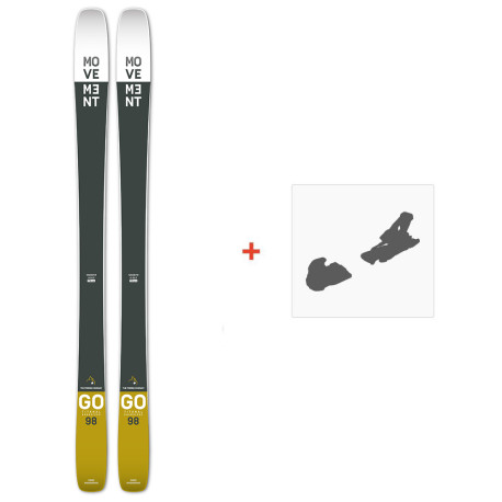 Ski Movement Go 98 Ti 2022 + Fixations de ski