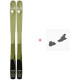 Ski Movement Go Titanal 106 2020 + Ski Bindungen  - Pack Ski Freeride 106-110 mm