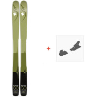 Ski Movement Go Titanal 106 2020 + Ski Bindungen - Pack Ski Freeride 106-110 mm