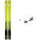 Ski Movement Go Titanal 109 2020 + Ski Bindungen  - Pack Ski Freeride 106-110 mm