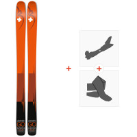 Ski Movement Go Titanal 115 2020 + Touren Skibindungen + Felle  - Freeride + Touren