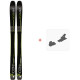 Ski Movement Icon 89 Titanal 2020 + Ski Bindungen  - Ski All Mountain 86-90 mm mit optionaler Skibindung