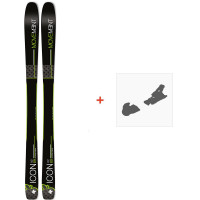 Ski Movement Icon 89 Titanal 2020 + Ski Bindungen  - Ski All Mountain 86-90 mm mit optionaler Skibindung