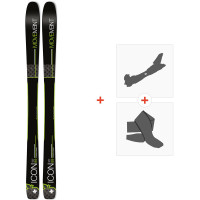Ski Movement Icon 89 Titanal 2020 + Fixations ski de rando + Peaux  - All Mountain + Rando