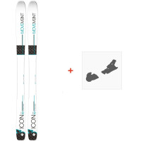 Ski Movement Icon 89 W 2020 + Ski Bindungen  - Ski All Mountain 86-90 mm mit optionaler Skibindung