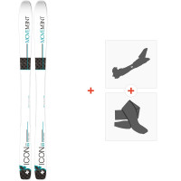 Ski Movement Icon 89 W 2020 + Fixations ski de rando + Peaux  - All Mountain + Rando