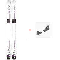 Ski Movement Icon 95 W 2020 + Ski Bindungen  - Pack Ski Freeride 94-100 mm