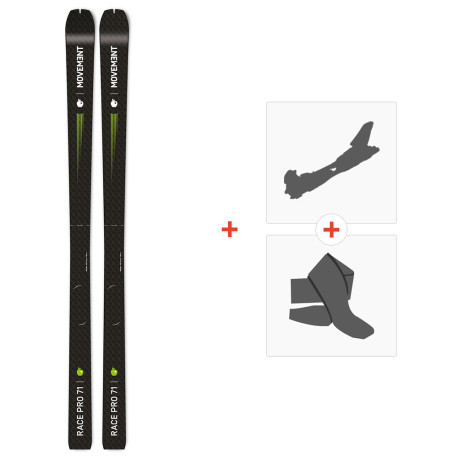 Ski Movement Race Pro 71 2023 + Touring Ski Bindings + Climbing Skins  -
