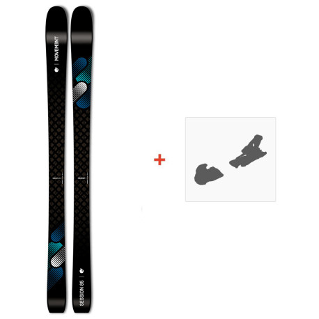 Ski Movement Session 85 2024 + FIxations de ski  -