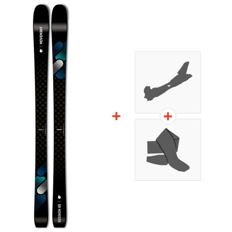 Ski Movement Session 85 2024 + Touring Ski Bindings + Climbing Skins  -