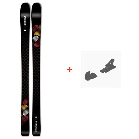 Ski Movement Session 90 2024 + FIxations de ski  -