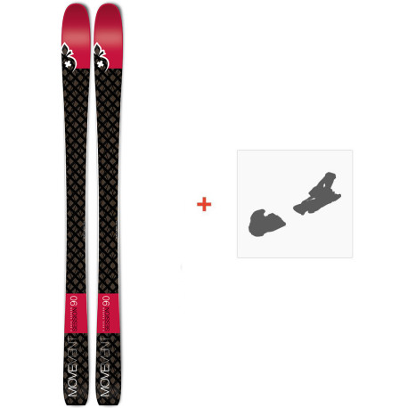 Ski Movement Session 90 W 2022 + Fixations de ski