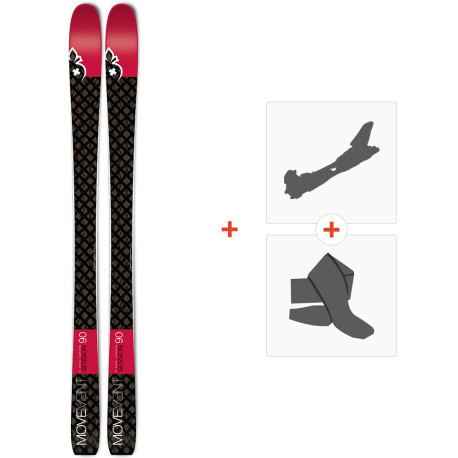Ski Movement Session 90 W 2022 + Touring bindings