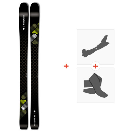 Movement Session 95 2024 + Fixations de ski randonnée + Peaux