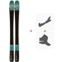 Ski Movement Session 95 W 2022 + Fixations ski de rando + Peaux 