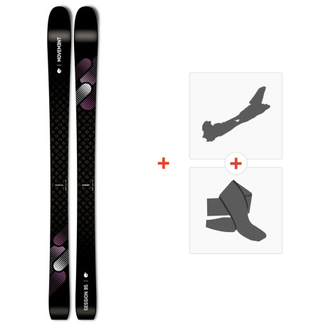 Ski Movement Session 95 W 2024 + Fixations ski de rando + Peaux  -
