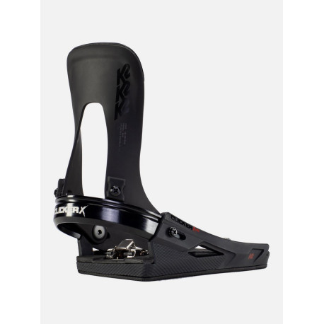 Fixation Snowboard K2 Womens Clicker X Hb Black 2023 - Snowboard Bindings Women