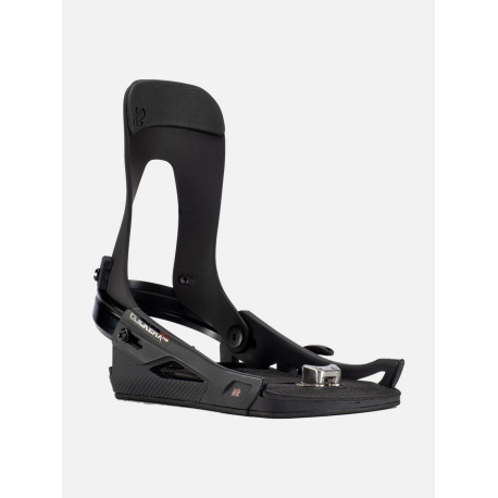 Fixation Snowboard K2 Womens Clicker X Hb Black 2023 - Snowboard Bindings Women