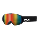 TSG Goggle Expect 2.0 Solid Black Rainbow Chrome 2023