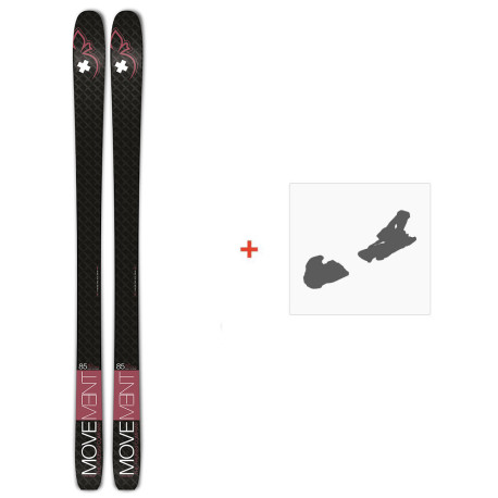 Ski Movement Alp Tracks 85 W Ltd 2022 + Fixations de ski
