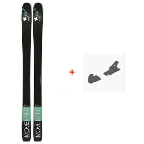 Ski Movement Alp Tracks 90 Ltd 2022 + Fixations de ski