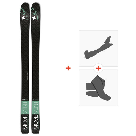 Ski Movement Alp Tracks 90 Ltd 2022 + Fixations ski de rando + Peaux 