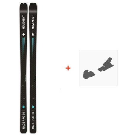 Ski Movement Race Pro 66 W 2025 + FIxations de ski 