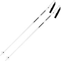 Ski Poles Movement Branded Alu Poles White/Black 2025  - Ski Poles