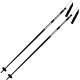 Bâtons de Ski Movement Branded Alu Poles Black/White 2025 