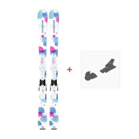 Ski Dynastar Salsa JR + Xpress team 7 B83 White 2016