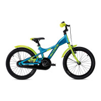 Scool XXlite Alloy 18 Blue Lemon Metalic Complete Bike 2020 -
