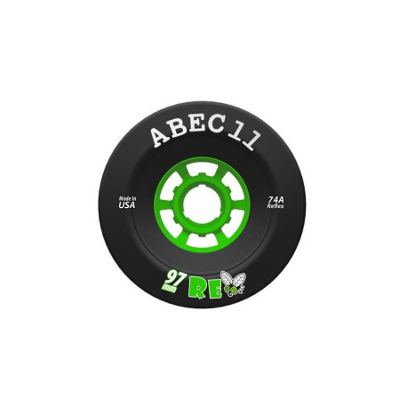 Abec11 ReFly 97mm Black 74A 2022 - Longboard Rollen