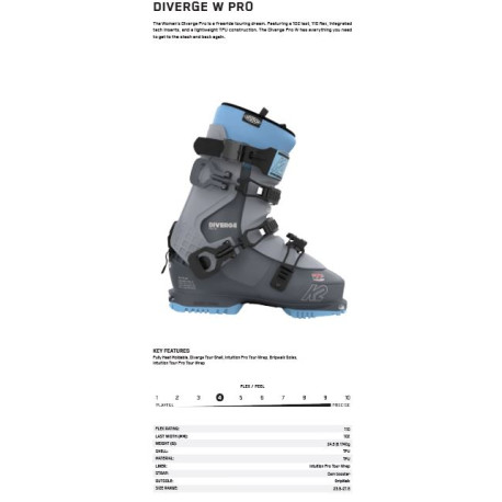 Skischuhe K2 Diverge Pro W 2024 