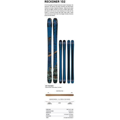 Ski K2 Reckoner 102 2024 