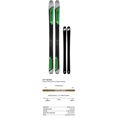 Ski K2 Wayback 88 2024