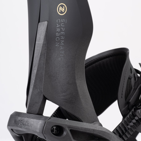 Snowboard Bindings Nidecker Supermatic Carbon 2025  - Snowboard Bindings Men ( Unisex )