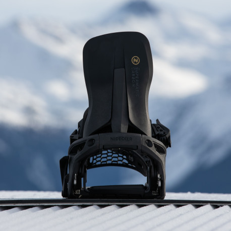 Snowboard Bindings Nidecker Supermatic Carbon 2025  - Snowboard Bindings Men ( Unisex )
