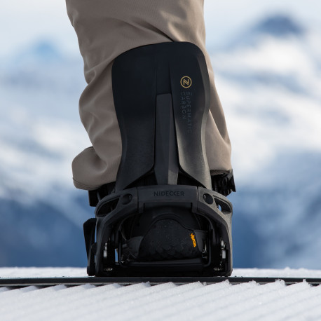 Snowboard Bindungen Nidecker Supermatic Carbon 2025  - Snowboard Bindungen Herren ( Unisex )