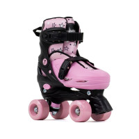 Rollschuhe Sfr Nebula Adjustable Black/Pink 2023 - Rollerskates
