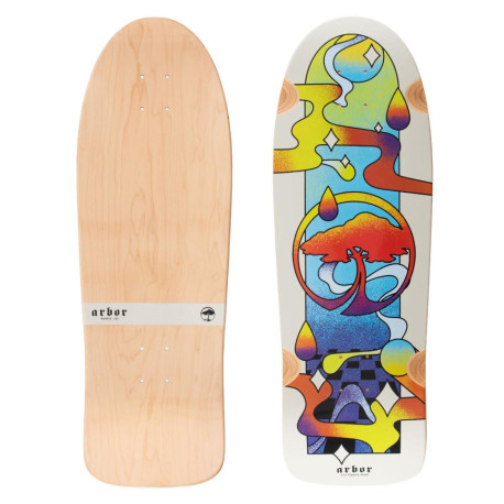 Skateboard Deck Only Arbor Legacy Oso Tripped 10" 2024 