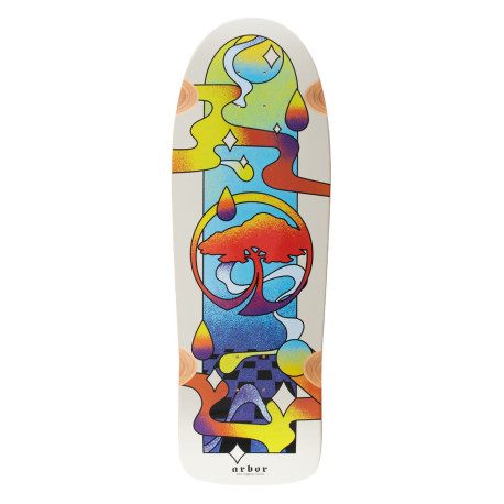 Skateboard Deck Only Arbor Legacy Oso Tripped 10" 2024 