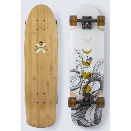 Komplettes Cruiser-Skateboard Arbor Pilsner 28.75" Bamboo Zoe Keller 2023 