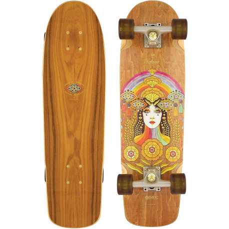 Komplettes Cruiser-Skateboard Arbor Pilsner 28.75" Solstice B4Bc 2023 