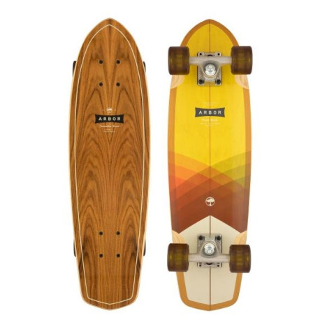 Komplettes Cruiser-Skateboard Arbor Pocket Rocket 27" Foundation 2023 