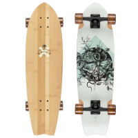 Komplettes Cruiser-Skateboard Arbor Sizzler 30.5" Bamboo El Rose 2024 